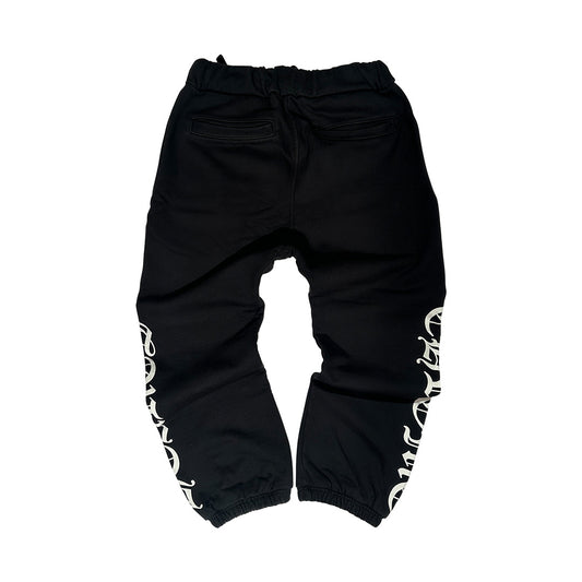 Chrome Hearts Horse Shoe Sweatpants Black - 4