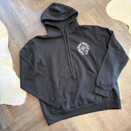 Chrome Hearts Horseshoe Hoodie Black London - 2
