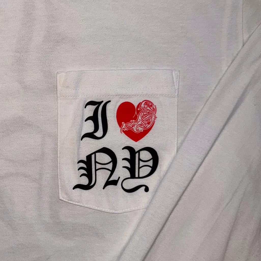Chrome Hearts I Heart New York White Long Sleeve - 3