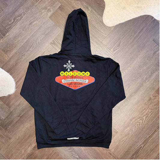 Chrome Hearts Las Vegas Pullover Black Hoodie - 2