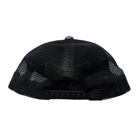 Chrome Hearts London Trucker Cap Black White - 5