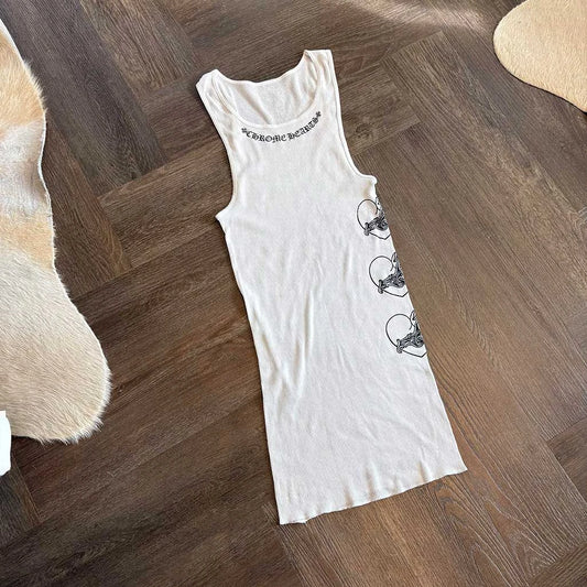 Chrome Hearts Love You Hearts Rib Tank - 2