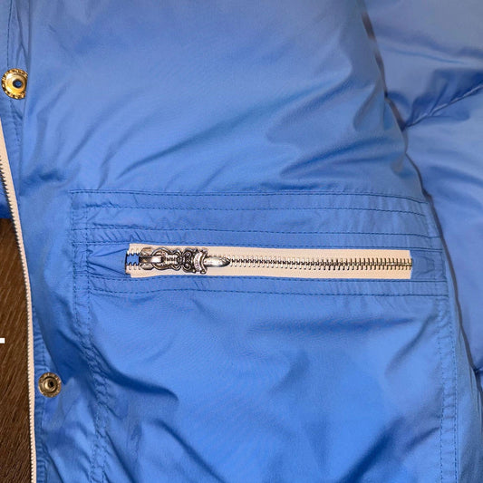 Chrome Hearts Marlowe Blue Puffer Jacket - 6