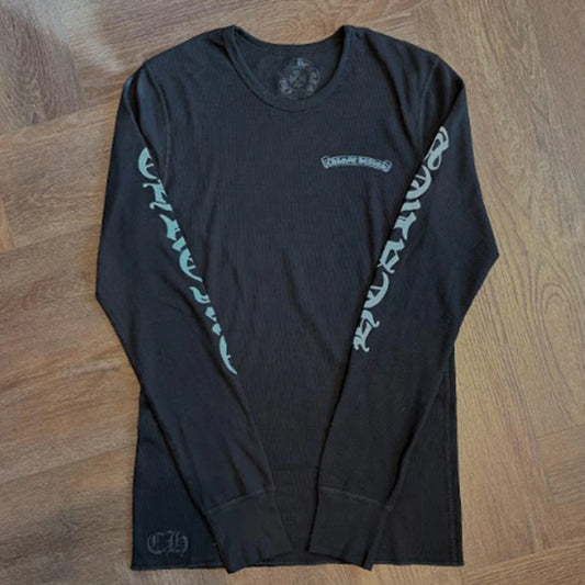 Chrome Hearts Marlowe Thermal Long Sleeve Black Blue - 1