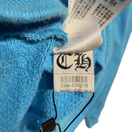 Chrome Hearts Matty Boy Brain Hoodie Light Blue - 5