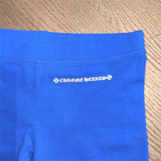 Chrome Hearts Matty Boy Blue Cotton Womens Shorts
