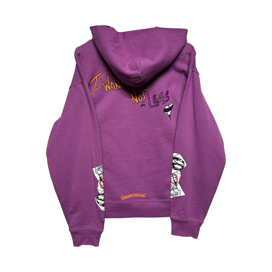 Chrome Hearts Matty Boy Crewneck Hoodie Purple - 2