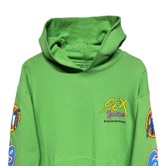 Chrome Hearts Matty Boy Green Sex Records Hoodie - 3