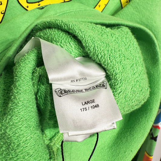Chrome Hearts Matty Boy Green Sex Records Hoodie - 9