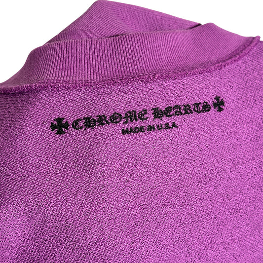 Chrome Hearts Matty Boy I Want More Crewneck Purple - 6