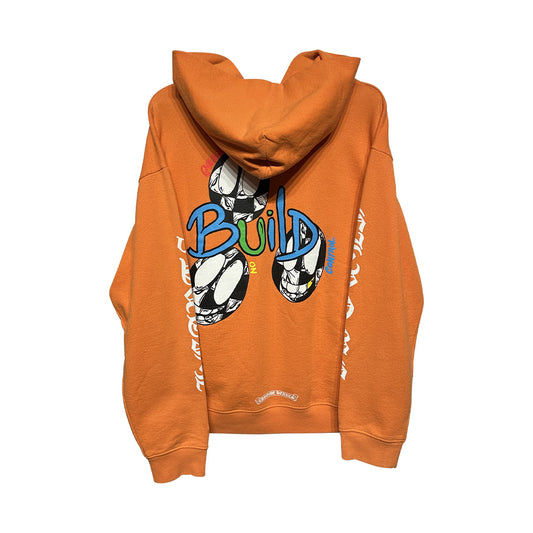 Chrome Hearts Matty Boy Link Hoodie Orange - 2