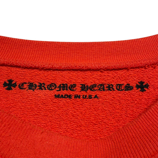 Chrome Hearts Matty Boy Lipstick Sweatshirt Orange - 5