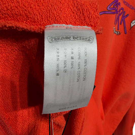 Chrome Hearts Matty Boy Lipstick Sweatshirt Orange - 6