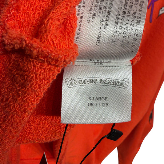 Chrome Hearts Matty Boy Lipstick Sweatshirt Orange - 8