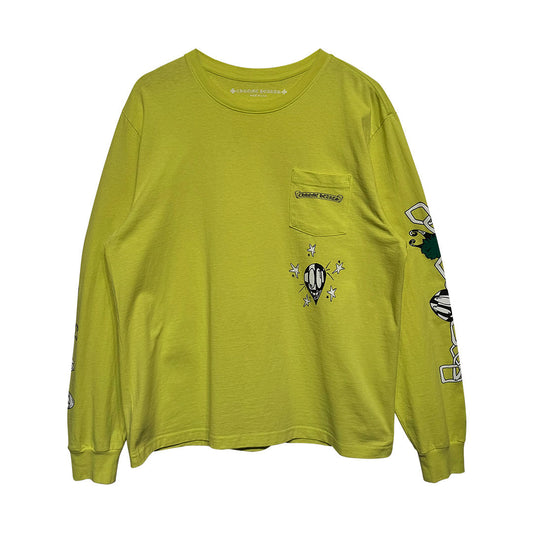 Chrome Hearts Matty Boy Long Sleeve Green - 2