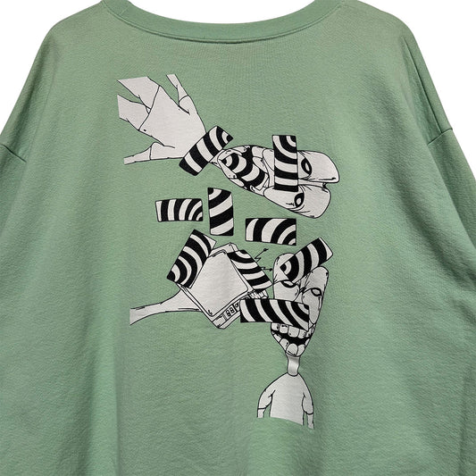 Chrome Hearts Matty Boy Lust Crewneck Seafoam - 2