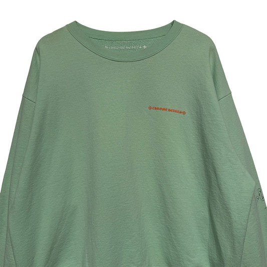 Chrome Hearts Matty Boy Lust Crewneck Seafoam - 8