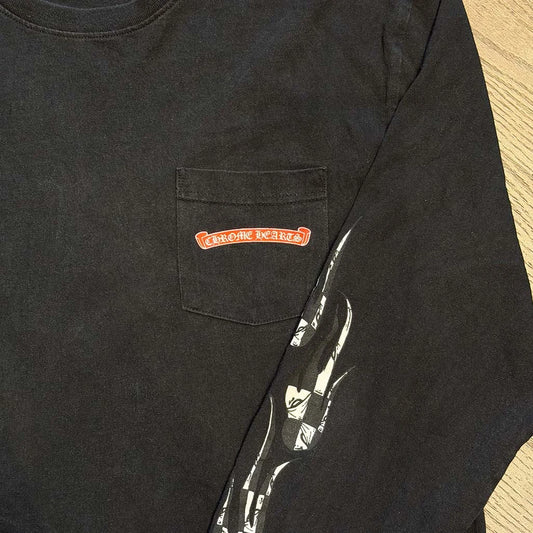 Chrome Hearts Matty Boy Stay Fast T-shirt Black - 7