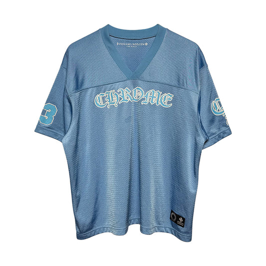 Chrome Hearts Mesh Stadium Jersey Light Blue - 2