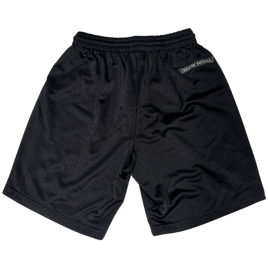 Chrome Hearts Mesh Varsity Shorts Black - 2