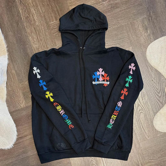 Chrome Hearts Multi Colour Patch Hoodie - 1