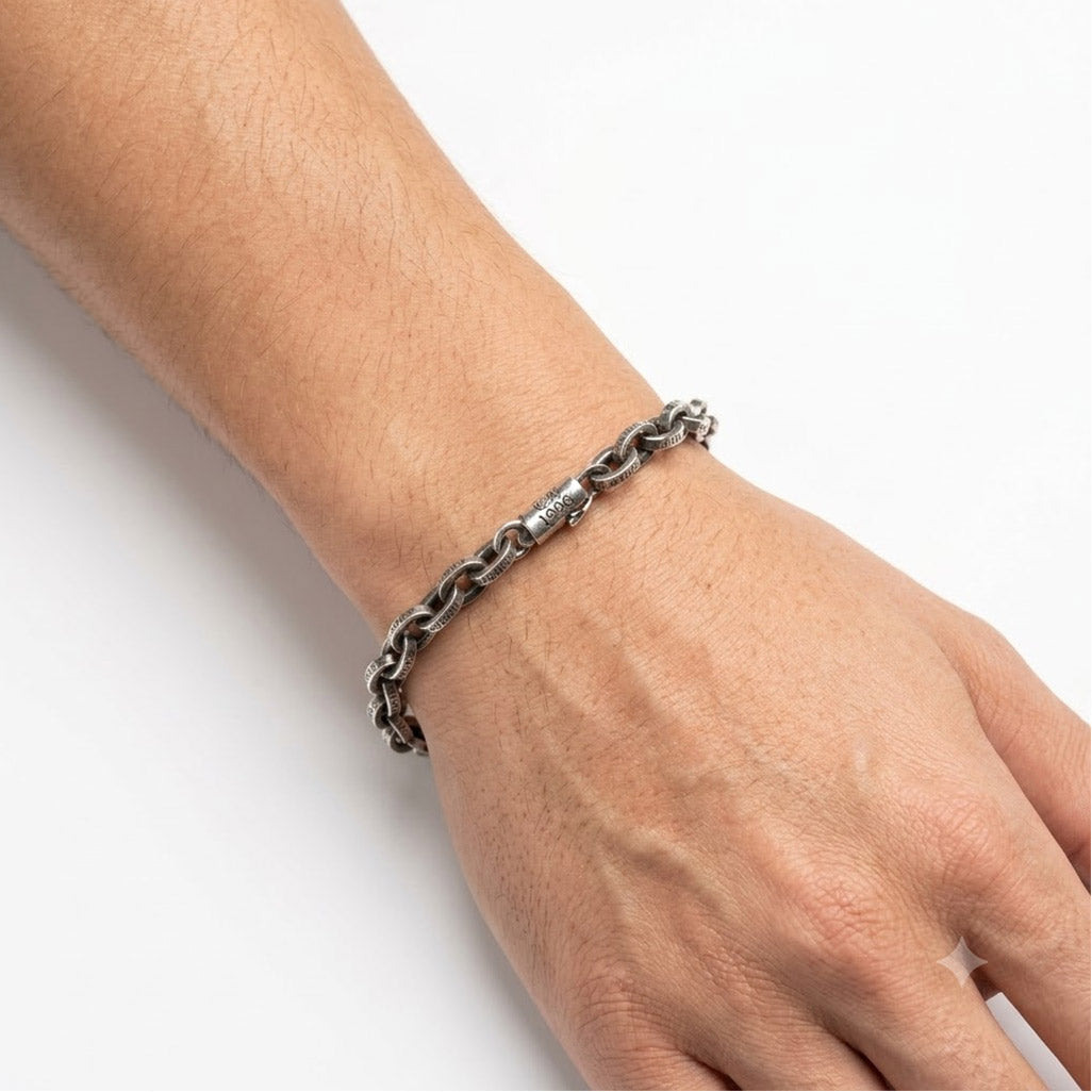 Chrome Hearts Paperchain Bracelet 8INCH