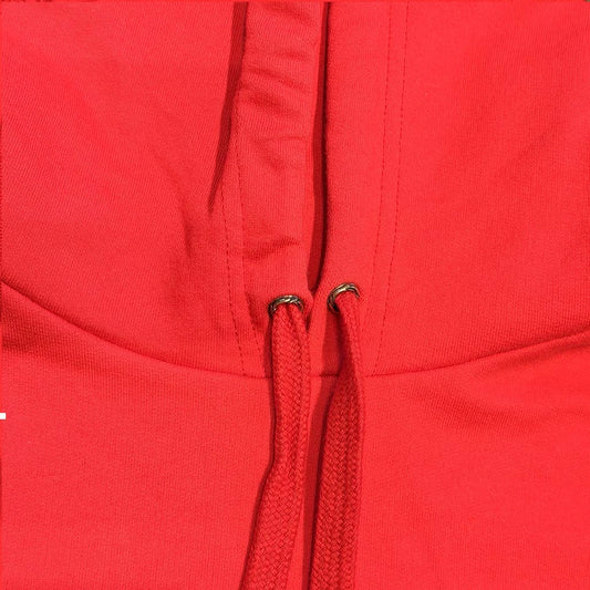 Chrome Hearts Red Scroll Pullover Hoodie - 3