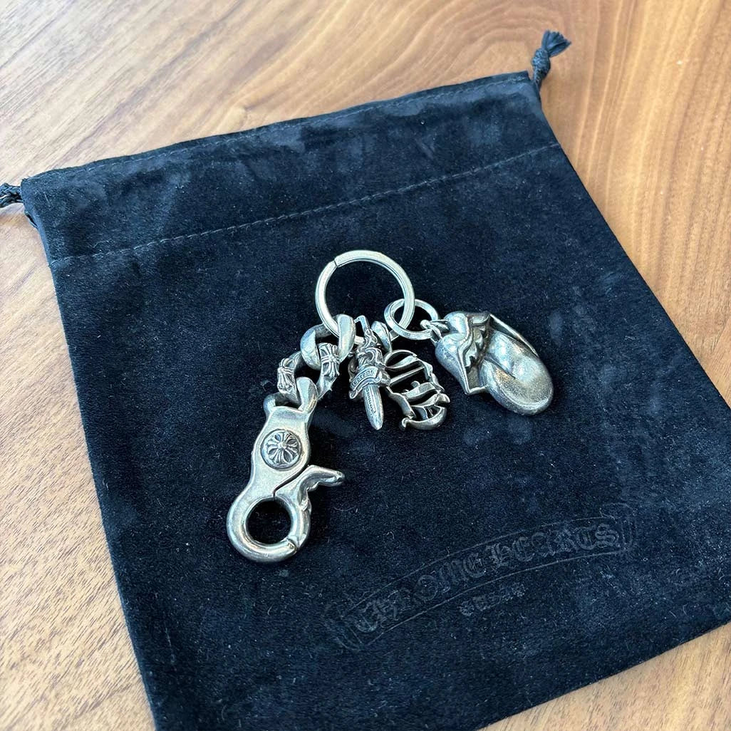 Chrome Hearts Royal Crown Key Dagger Chomper - 4