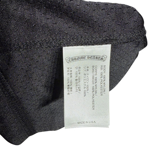 Chrome Hearts Script Mesh Long Sleeve Jersey Black - 6