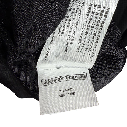 Chrome Hearts Script Mesh Long Sleeve Jersey Black - 7