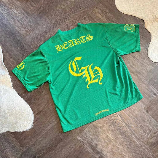 Chrome Hearts Sports Mesh Green Jersey - 2