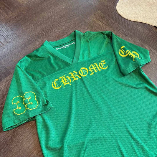 Chrome Hearts Sports Mesh Green Jersey - 3