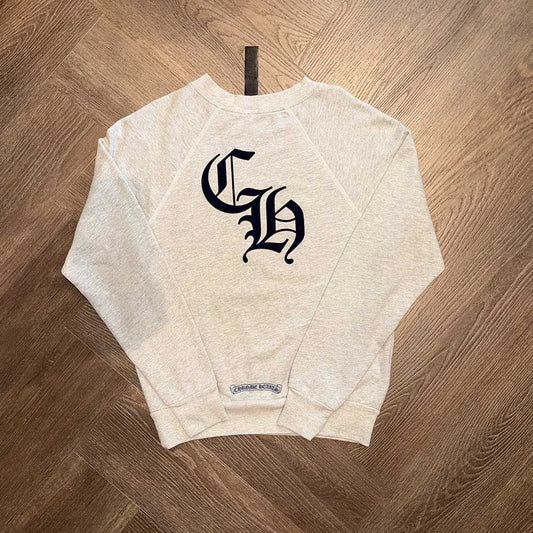 Chrome Hearts Triple Patch Grey Sweatshirt - 2
