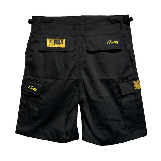 Corteiz Guerillaz 21' Cargo Shorts Olive Green - 2