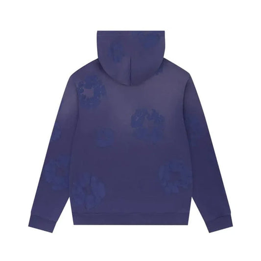 Denim Tears Mono Cotton Wreath Hoodie Washed Blue
