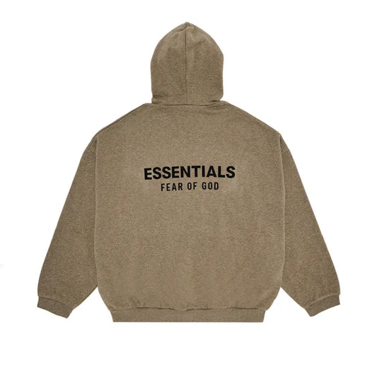 Fear of God Essentials Fleece Hoodie II Heather Grey
