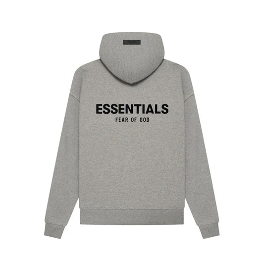 Fear of God Essentials Hoodie 'Dark Oatmeal' (SS22)