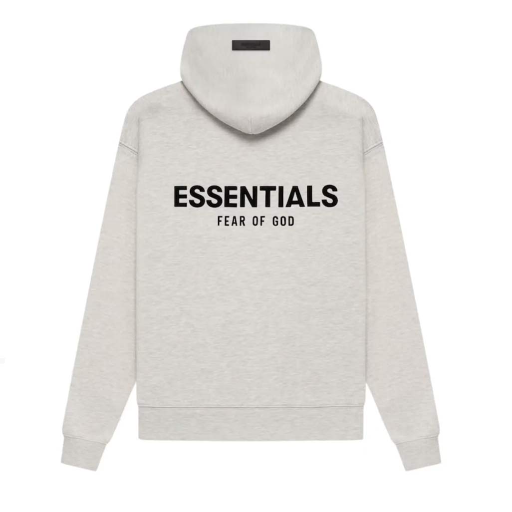Fear of God Essentials Hoodie 'Light Oatmeal' (SS22)