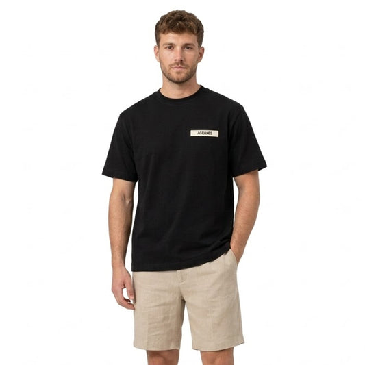 Jacquemus The Gros Grain T-Shirt in Black