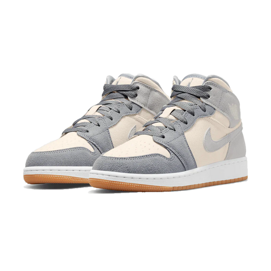 Jordan Air 1 Mid SE Coconut Milk Particle Grey - 2