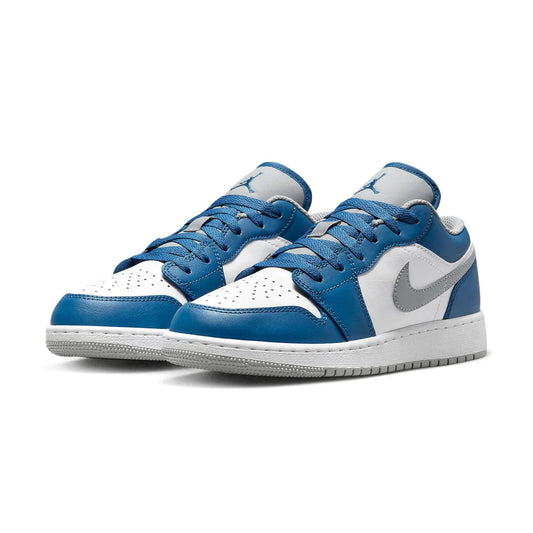 Jordan Air Jordan 1 Low GS True Blue Cement - 2