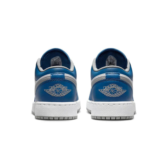 Jordan Air Jordan 1 Low GS True Blue Cement - 4