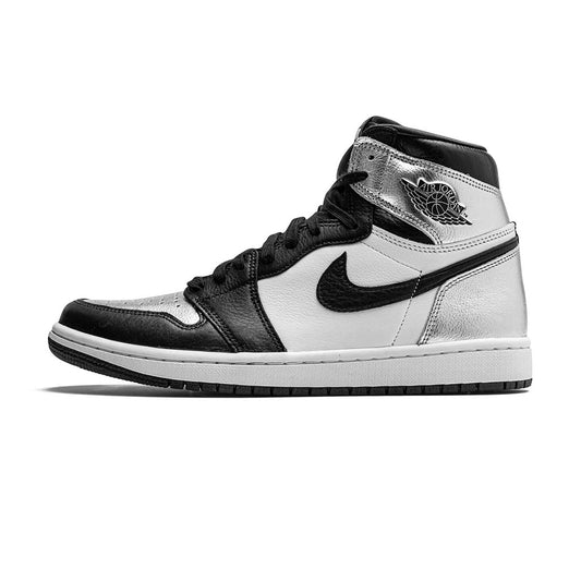 Air Jordan 1 Retro High Silver Toe W