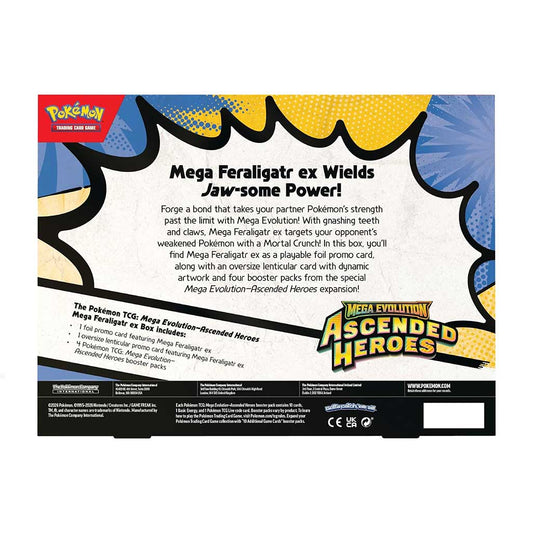 Pokémon TCG: Mega Evolution—Ascended Heroes Mega Feraligatr ex Box
