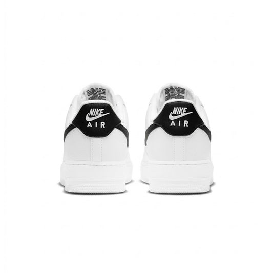 Nike Air Force 1 Low '07 White Black Pebbled Leather