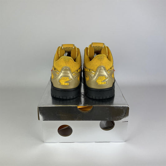 Nike Air Rubber Dunk Off-White University Gold - 4