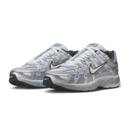 Nike P-6000 Metallic Silver Summit White-Wolf Grey