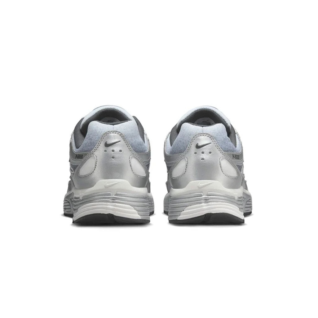 Nike P-6000 Metallic Silver Summit White-Wolf Grey