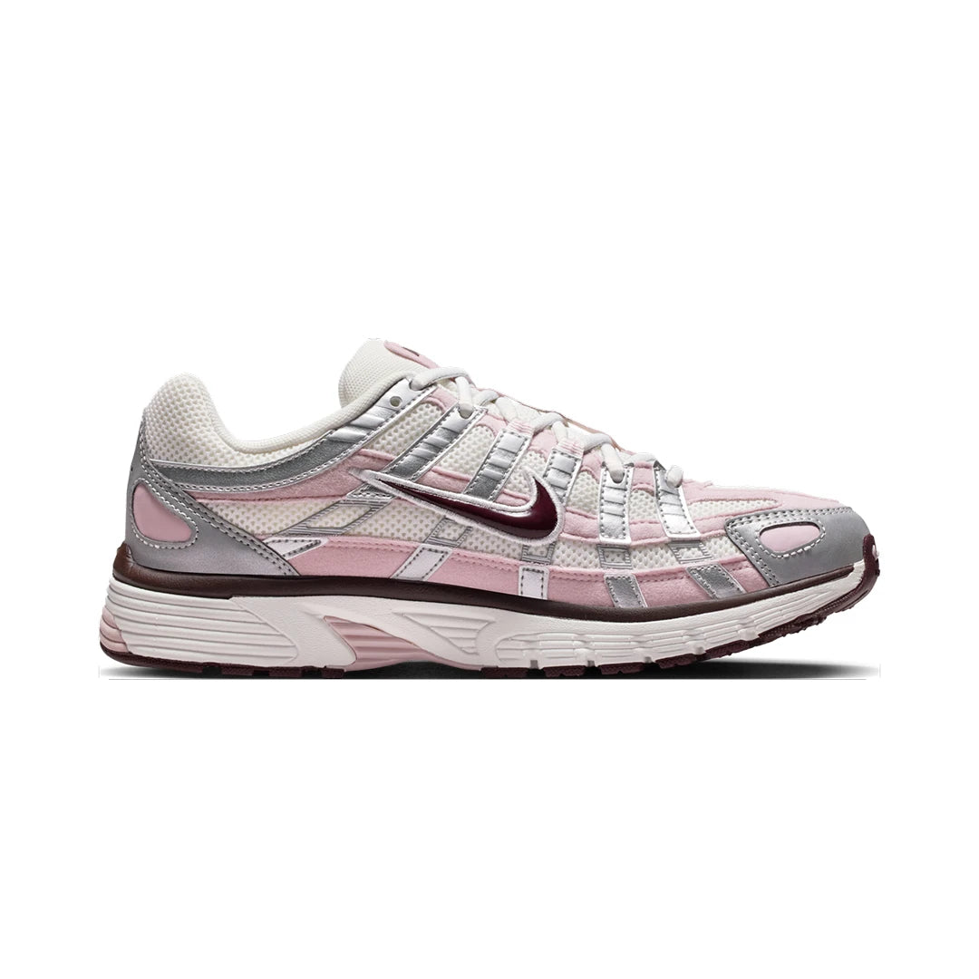 Nike P-6000 Silver Burgundy Plum Chalk W - 6