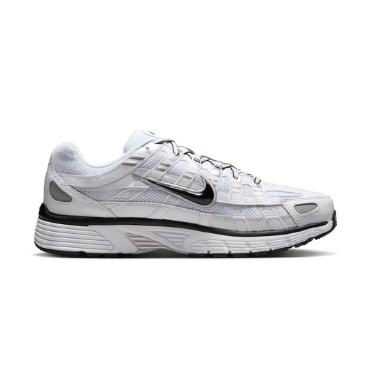 Nike P-6000 White Metallic Silver Black - 2